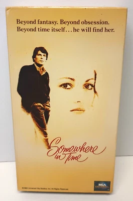 Somewhere in Time (VHS, 1996) JANE SEYMOUR CHRISTOPHER REEVES - Image 1 of 4