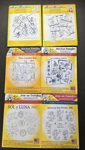 Aunt Martha's hot iron transfers lot of 6 - Picture 1 of 10