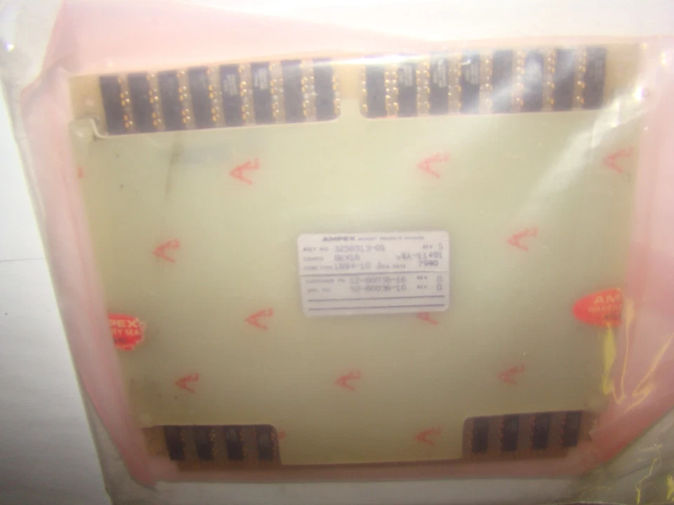 Ampex 3256513-01 Memory Board, 8K x 16, Used - Image 1 of 2