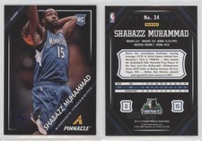 2013-14 Panini Pinnacle Blue Artist Proof Shabazz Muhammad #34 Rookie RC