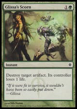 Magic the Gathering MTG Glissa's Scorn (110) New Phyrexia   NM