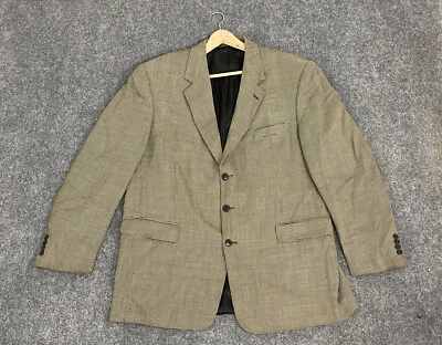 Gianfranco Ruffini Traje Chaqueta Para Hombre 48 L 100% Lana Cuadros Clásico Abrigo Deportivo N35 Foto 1 de 4