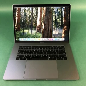 Apple MacBook Pro 15 A1990 2018 i7 2,2GHz 16GB RAM 256GB SSD 15,5 Sequoia - Bild 1 von 12