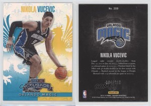2013-14 Panini Crusade Crusade Teal /249 Nikola Vucevic #209