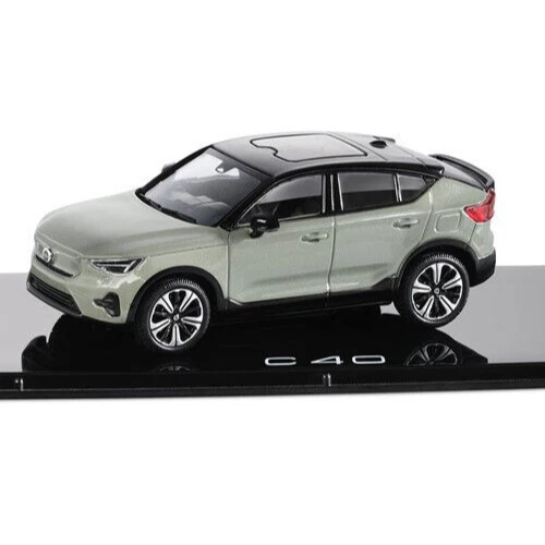 wonderful brandnew diecast-PR-modelcar VOLVO C40 2024 - 1/43 -  green - lim.ed. - Image 1 of 1