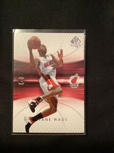 2004-05 SP Authentic Dwyane Wade #43 Heat.              MB17