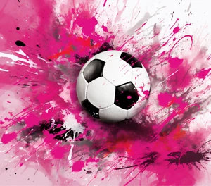 Fußball Sublimationsdruck für 20 Unzen Becher, Wärmeübertragung, Becher Verpackung, Druck - Bild 1 von 4