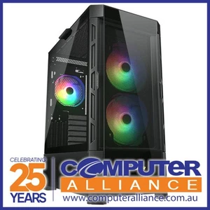 Cougar ATX DUOFACE RGB Tempered Glass Case Black CGR-5ZD1B-RGB - Picture 1 of 5