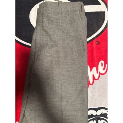 Nuevo con etiquetas Pantalones de vestir Hart Schaffner Marx para hombre de lana Worsted ajuste Westport 36W gris Foto 1 de 4