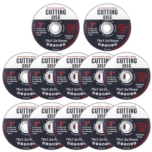 12er-Pack Trennscheiben, Trennscheibe 76 mm, Trennscheibe 76 mm  und Me6713 - Bild 1 von 7
