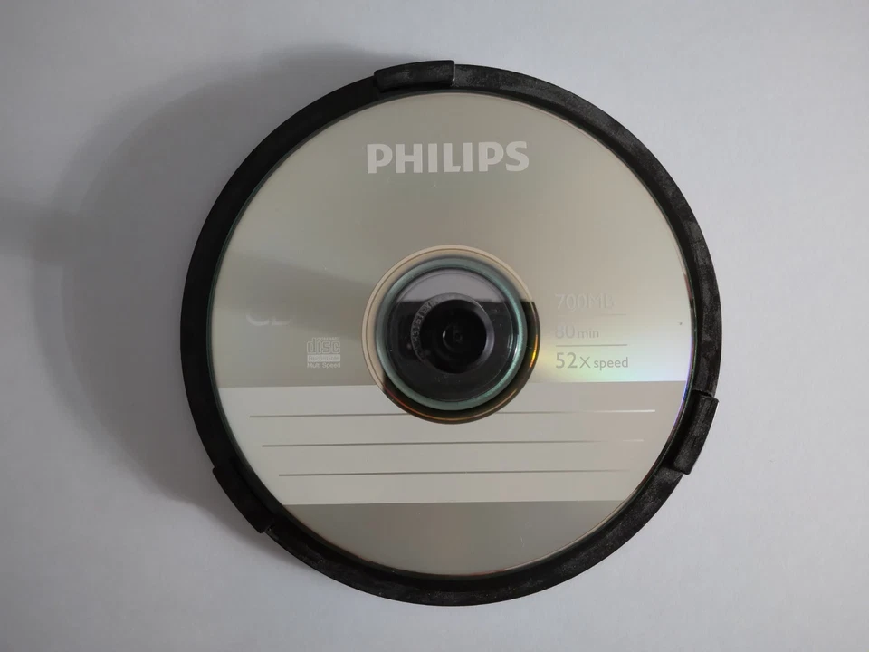 Philips CD-R Rohlinge 52x High Speed 700MB 80min 1 Stück - Bild 1 von 1