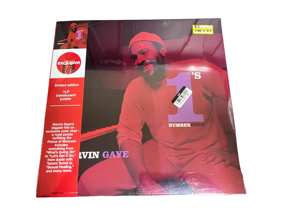 Marvin Gaye - Number 1's Ones (Limited Edition, Purple Vinyl LP) NEW !!! - Image 1 of 1