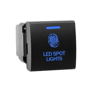 Interruptor pulsador LED SPOT FOCOS T1C90B para Toyota Camry Hiace RAV4 LED AZUL - Imagen 1 de 4
