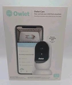 Owlet Cam Smart HD Video Baby Monitor HD1080 White OPEN BOX - Picture 1 of 1