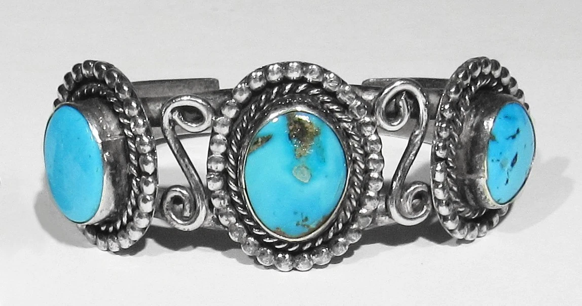 Old Pawn Silver In Us Native American Jewelry 1935-Now for sale | eBay