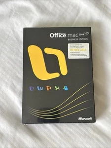 Microsoft Office MAC 2008 Business Edition Retail Box - Bild 1 von 4