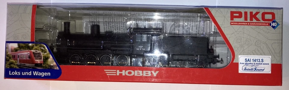 Locomotive à vapeur de la SNCF 1-040B728 Piko digitale et sonore en BO - Photo 1/4