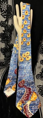 1940s DEAD STOCK "Sir' by BOTANY Rayon Wide NEVER WORN Fall & Winter Tie - Image 1 of 4