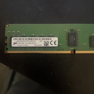 MEMORIA DDR4 MTA18ASF2G72PDZ-2G6E1 MICRAS 16GB (1X16GB) 2RX8 PC4-2666V - Imagen 1 de 1