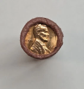 1967 P Lincoln Cents  Original Bank wrapped rolls Uncirculated Nice Roll  A-389 - Picture 1 of 3