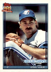 Dave Stieb 1991 Topps Baseball #460 - Picture 1 of 2
