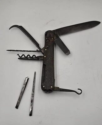 De colección W. Thornhill & Co. Cuchillo bolígrafo de varias hojas | Raro coleccionable Foto 1 de 4