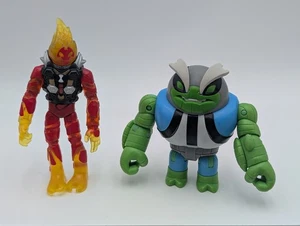 Ben 10 Action Figure Lot Heatblast Slapback - Picture 1 of 9