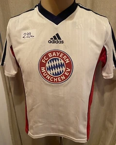 FC Bayern München Adidas Kinder Training Trikot 1996/97 "FCB Wappen" Gr.164 - Picture 1 of 8