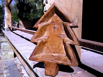 Hand carved wooden Tree shaped dough bowl 2866 - Image 1 of 4