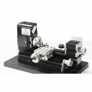 Mini tornio metallico 24 W 20000 giri/min lavorazione del legno modello fai da te nuovo - Foto 1 di 1