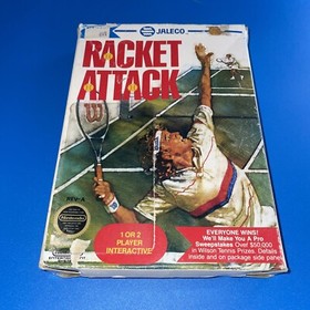 Racket Attack Jaleco NES Box Only MR