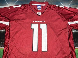 Larry Fitzgerald #11 Arizona Cardinals Reebok Jersey Sz 2XL Preowned - Picture 1 of 10