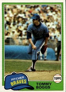 1981 Topps #132 Tommy Boggs