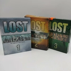 LOST 1 2 3 Complete Seasons DVD first second third - Picture 1 of 4