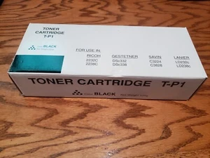 Ricoh Aficio 2232C Black Toner Cartridge T-P1 Lanier Gestetner Savin NIB - Picture 1 of 4