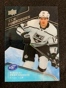 2019-20 U-D Ice Hockey Ice Premiers 478/499 Nikolai Prokhorkin Rookie #104 Kings - Picture 1 of 2