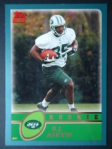 NFL 339 B.J. Askew New York Jets Topps Rookie 2003 - Bild 1 von 1