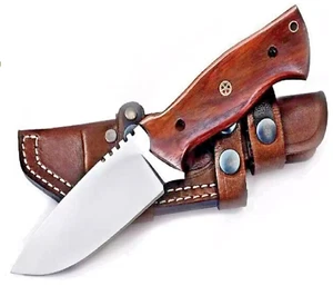 Fixed Blade Knife Hand-Forged Stainless Steel Bushcraft Knife Sheath Premium AU - Picture 1 of 8