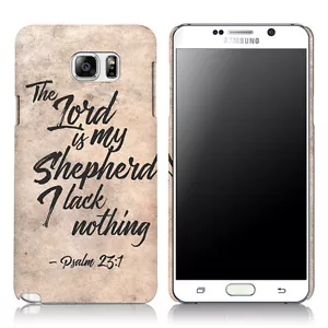 The Lord my Shepherd Psalm 23 Bible Verse Matte Case for iPhone Galaxy LG Pixel - Picture 1 of 1