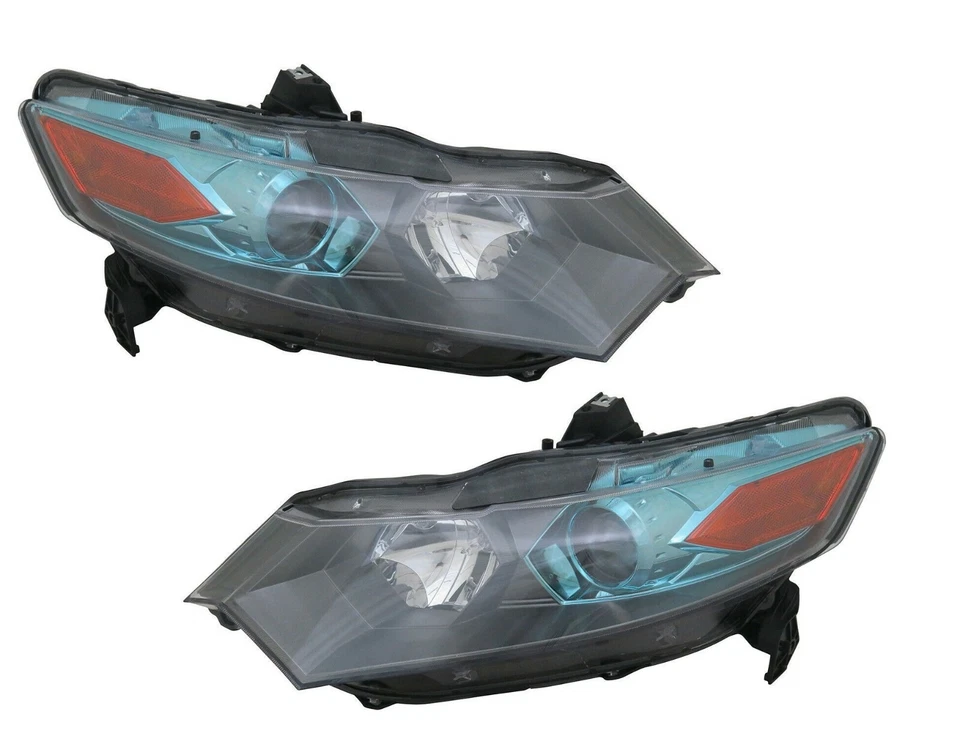 Fit For HONDA INSIGHT 2010-2011 RIGHT LEFT HEADLIGHTS LAMPS W/DRL PAIR - Image 1 of 4