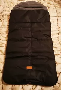 Croc n Frog Universal Black & Grey Footmuff For Pushchair. New, Clearance Price - Picture 1 of 6