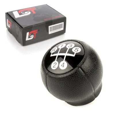 Negro Puño de Cambio 5 Palanca 5-738-737 para Vauxhall Vectra B Zafira - Imagen 1 de 4