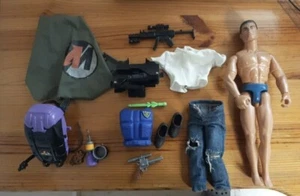 Action Man policía más complementos acampada - Imagen 1 de 6