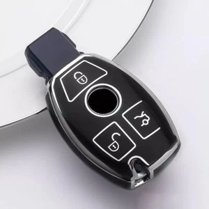Custodia cover chiave telecomando per Mercedes A B C E S G M Classe V Vito Sprinter AMG CDI - Foto 1 di 11