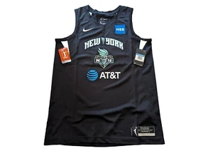 Brand New Sabrina Ionescu New York Liberty Nike Jersey #20 Black & Real  - Picture 1 of 10