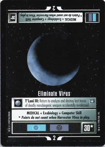 Star Trek CCG Eliminate Virus Near-Mint/NM Starter – DS9 1998 - Bild 1 von 1