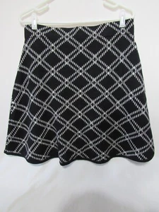 Gonna in lana KRIMSON KLOVER taglia L - fantasia stile diamante bianco e nero - Foto 1 di 8