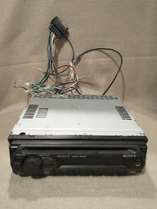 SONY XPLOD CDX-GT21W CAR STEREO FULL HEAD UNIt CD PLAYEr and Connection Switches - Picture 1 of 7
