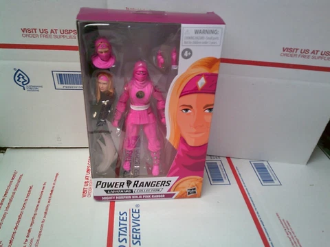 HASBRO POWER RANGERS MIGHTY MORPHIN NINJA PINK RANGER FIGURE NEW FAST SHIPPING Cover