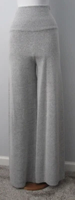 XS NUEVO NYCo Gabrielle Union Gris Suéter Plegable Pierna Ancha Pantalones Foto 1 de 4